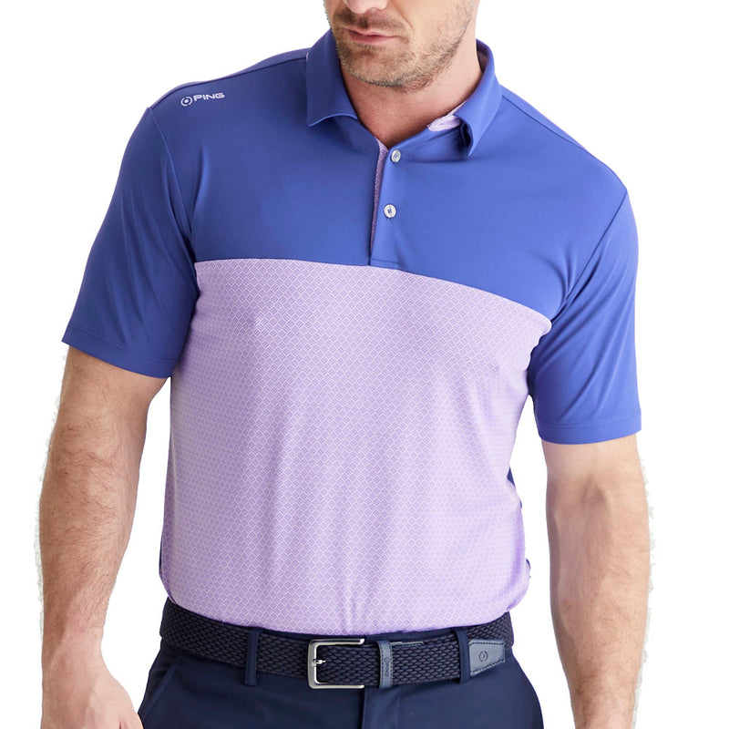 Ping Hall Polo Shirt - Twilight/Purple Ash