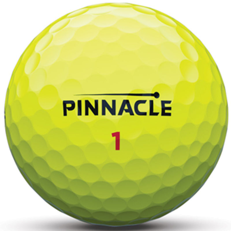 Pinnacle Rush Golf Balls - Yellow - 15 Pack