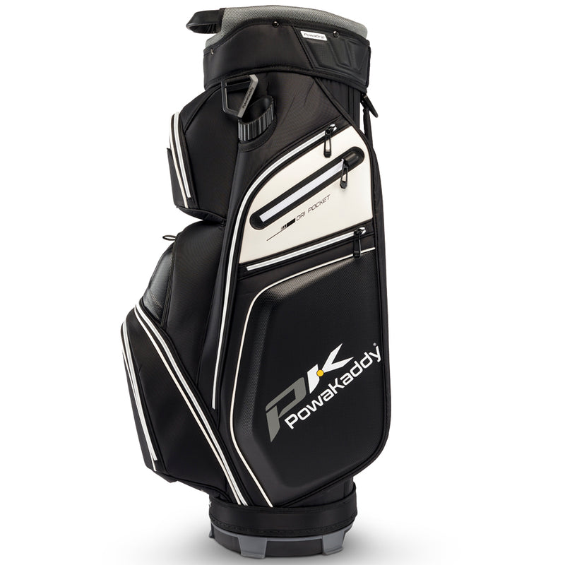 PowaKaddy EDGE Cart Bag -  Black/White