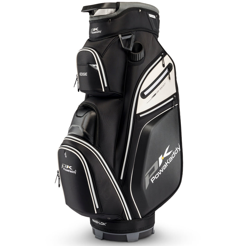 PowaKaddy EDGE Cart Bag -  Black/White