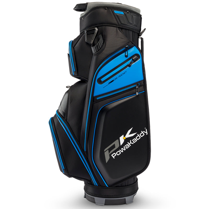 PowaKaddy EDGE Cart Bag -  Black/Blue