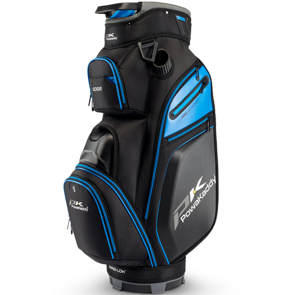 PowaKaddy EDGE Cart Bag -  Black/Blue