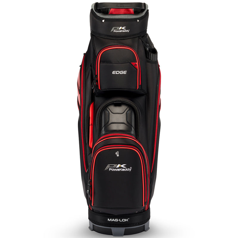 PowaKaddy EDGE Cart Bag -  Black/Red