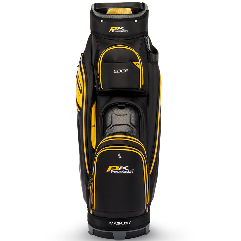 PowaKaddy EDGE Cart Bag -  Black/Yellow