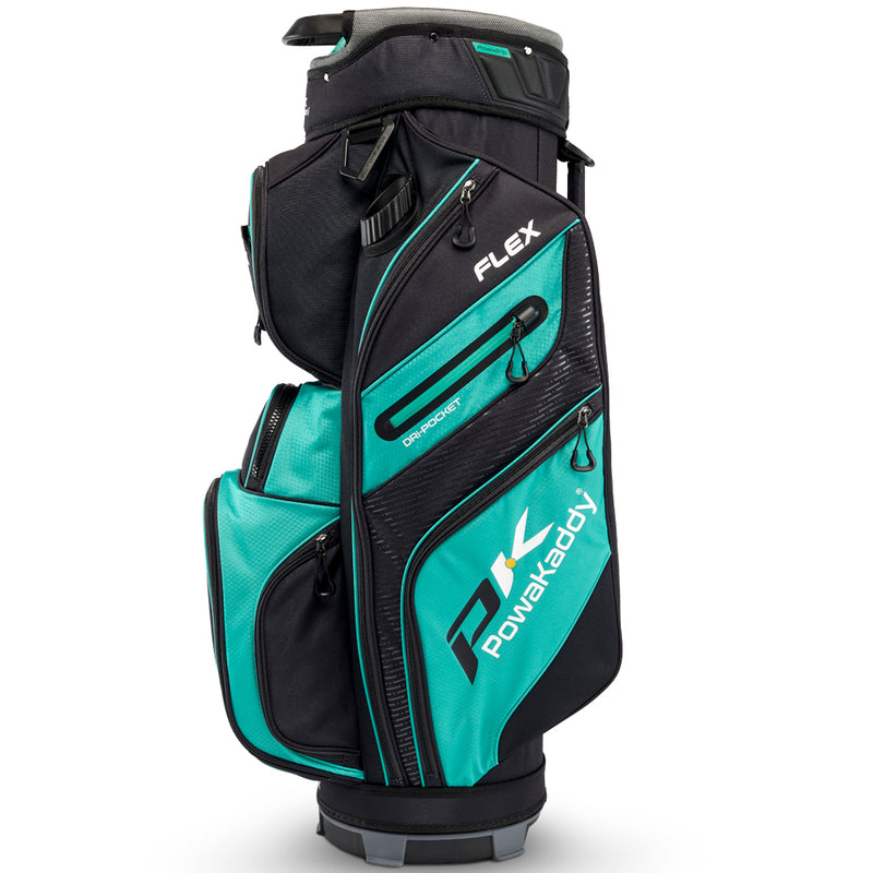 PowaKaddy FLEX Cart Bag -  Grey/Teal