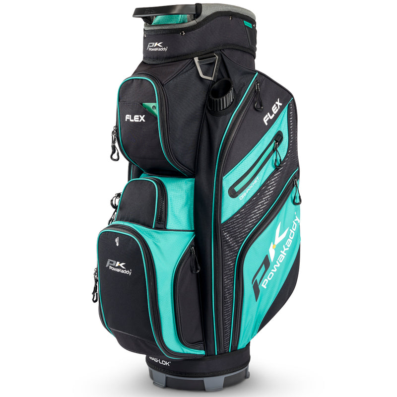 PowaKaddy FLEX Cart Bag -  Grey/Teal