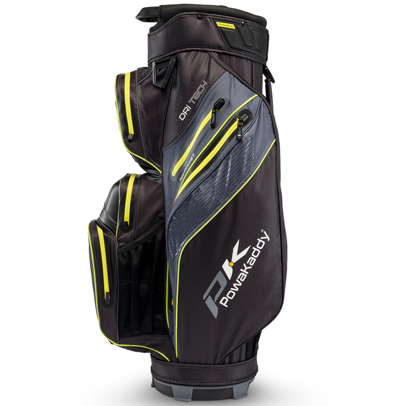 PowaKaddy Dri-TECH Cart Bag -  Black/Green