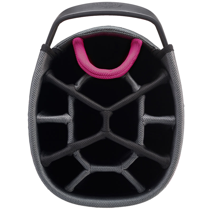 PowaKaddy Dri-TECH Cart Bag -  Black/Pink