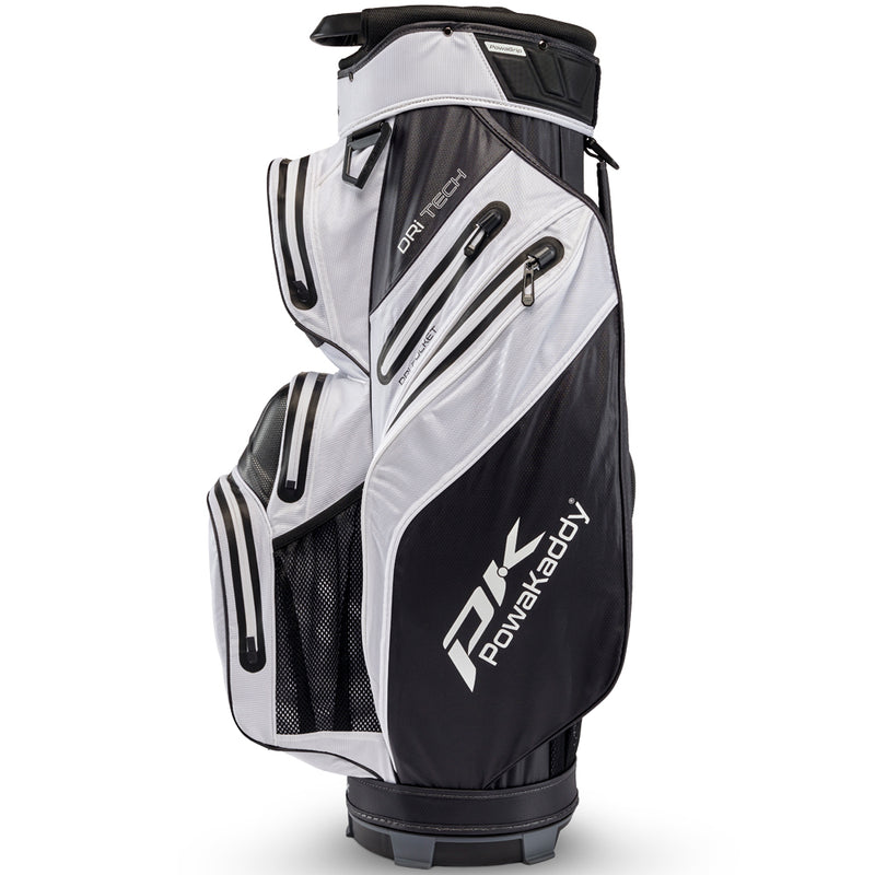 PowaKaddy Dri-TECH Cart Bag -  White/Black