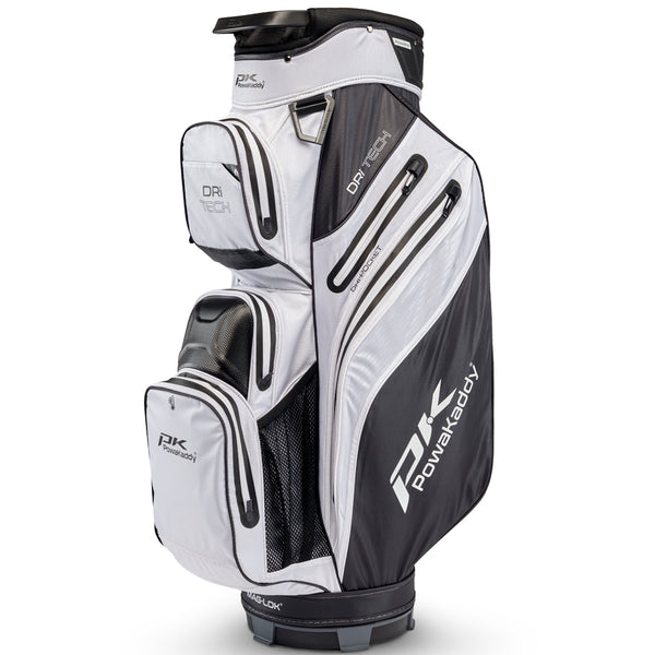 PowaKaddy Dri-TECH Cart Bag -  White/Black