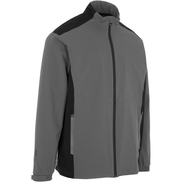 ProQuip AquaLite Waterproof Rain Jacket - Grey/Black