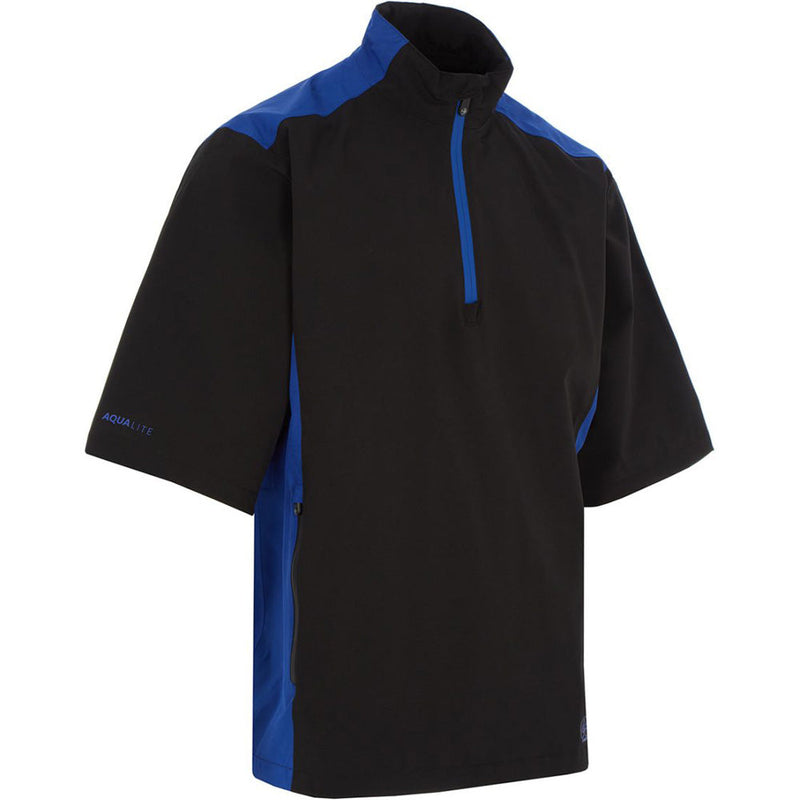 ProQuip Aqualite Waterproof Half Sleeve Suit - Black/Royal - Navy