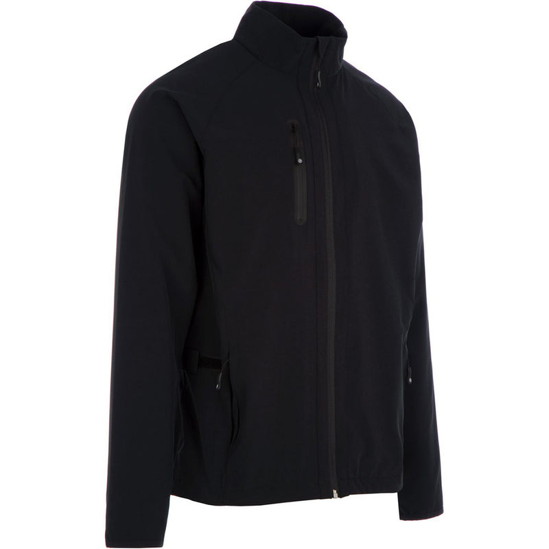 ProQuip Gents Pro Tech Long Sleeve Wind Jacket - Black