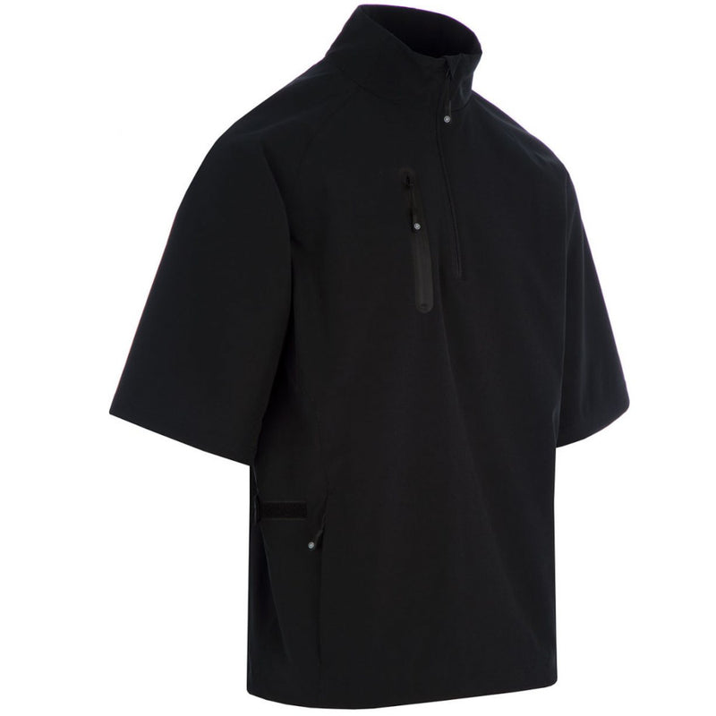 ProQuip Gents Pro Tech Short Sleeve Wind Jacket - Black