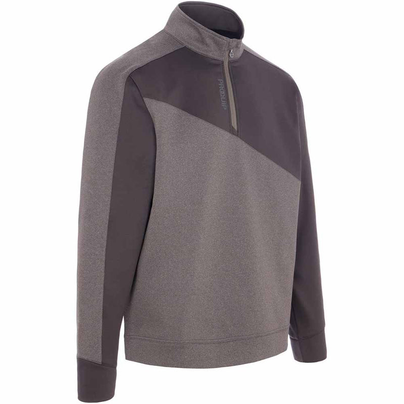 ProQuip Levante Midlayer Sweater - Mid Grey