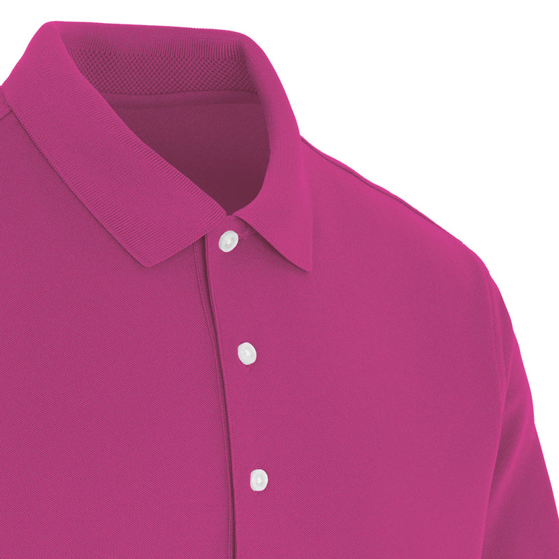 ProQuip Pro Tech Plain Polo Shirt - Hollyhock