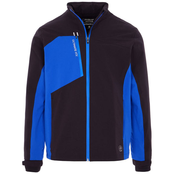 ProQuip Ultimate HTX Waterproof Jacket - Black/Blue