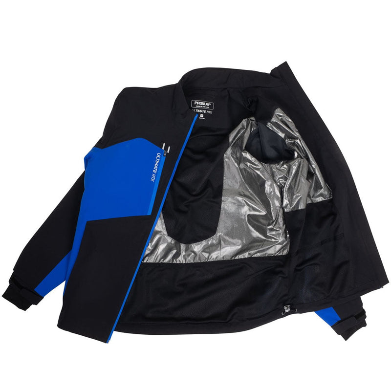 ProQuip Ultimate HTX Waterproof Suit - Black/Blue + Black