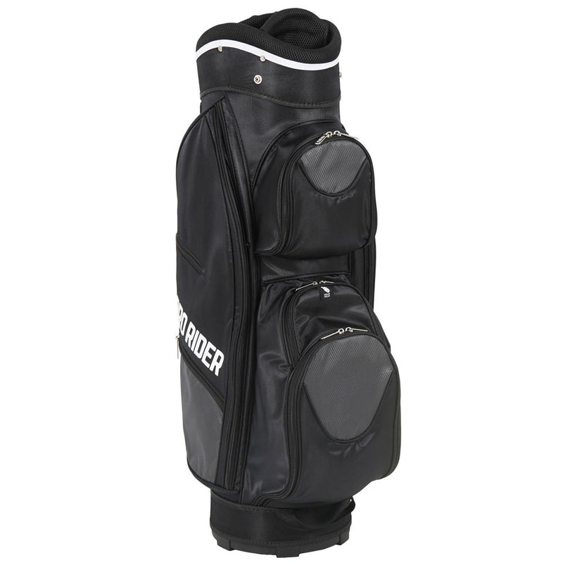 Pro Rider PR1 13-Piece Cart Bag Package Set - Black/Grey