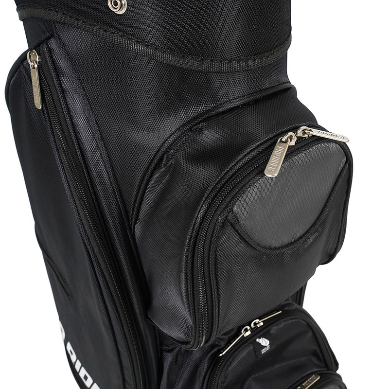 Pro Rider PR1 13-Piece Cart Bag Package Set - Black/Grey