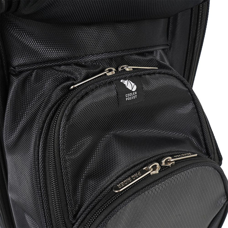 Pro Rider PR1 13-Piece Cart Bag Package Set - Black/Grey