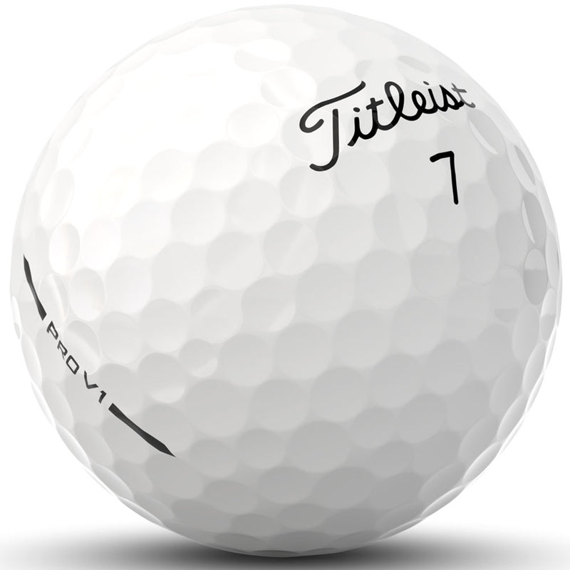 Titleist Pro V1 High Number Golf Balls - White - 12 Pack