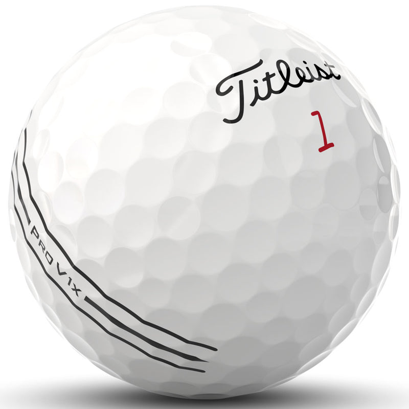 Titleist Pro V1x Enhanced Alignment Golf Balls - White - 12 Pack