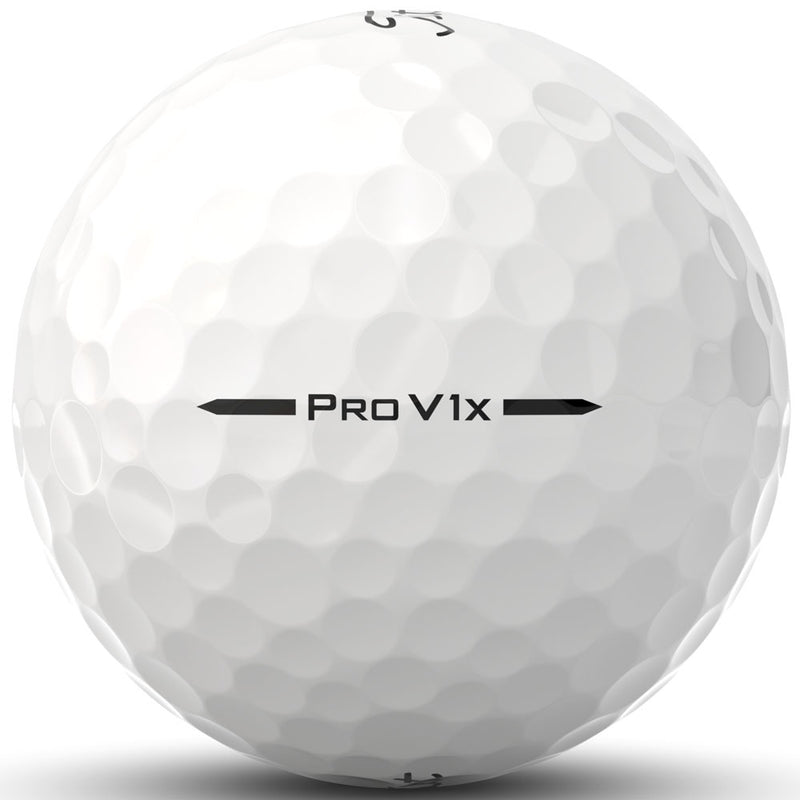 Titleist Pro V1x Golf Balls - White - 12 Pack