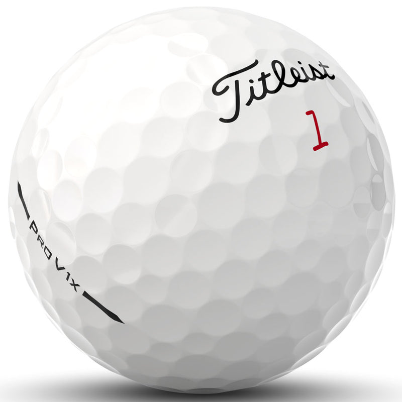 Titleist Pro V1x Golf Balls - White - 12 Pack