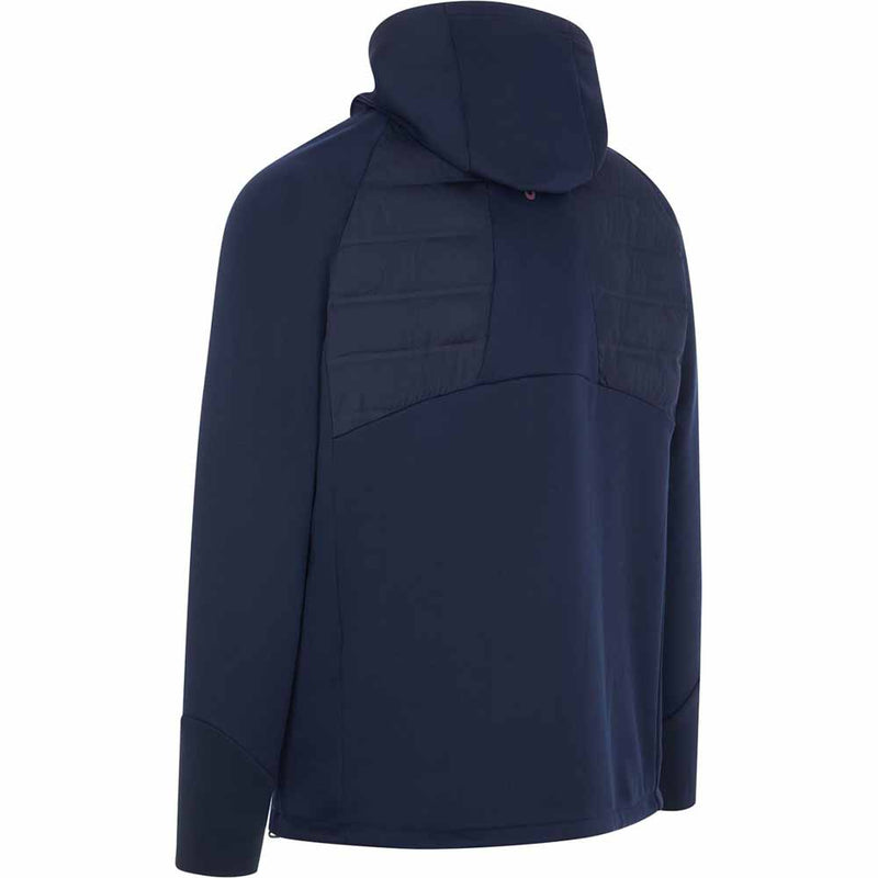 ProQuip Helm Quilt Hooded Jacket - Navy