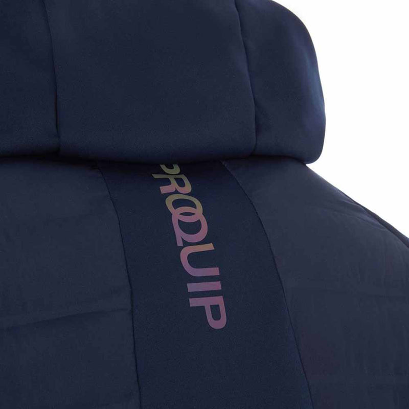 ProQuip Helm Quilt Hooded Jacket - Navy