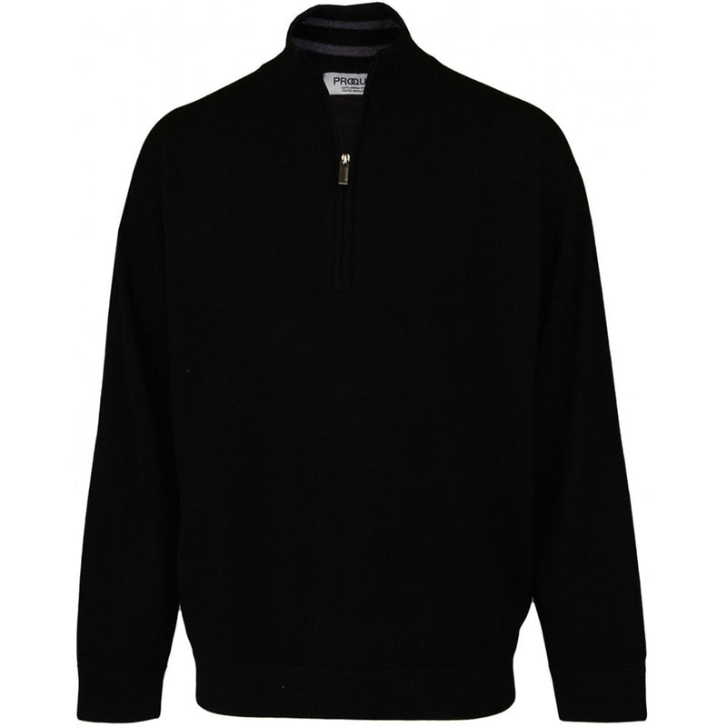 Proquip Merino 1/2 Zip Lined - Black