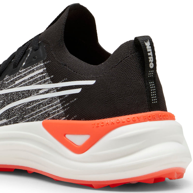 Puma Electrocat NITRO Spikeless Waterproof Shoes - Puma White/Puma Black/Red Blast