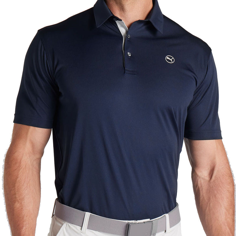 Puma Pure Solid Polo Shirt - Deep Navy