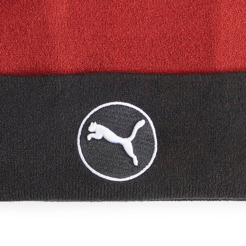 Puma WRMLBL Removable Pom Beanie - Intense Red/Puma Black