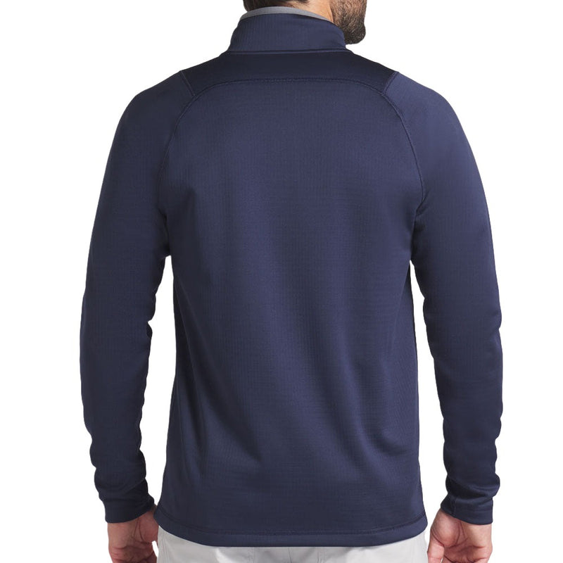 Puma Waffle Fleece 1/4 Zip Sweater - Deep Navy