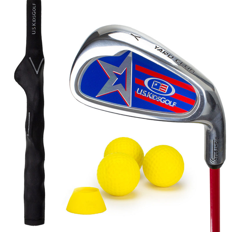 U.S. Kids Golf Junior RS2 Yard Club + 3 Yard Balls and Tee - (39-42" Golfer Height)