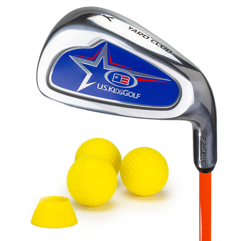 U.S. Kids Golf Junior RS2 Yard Club + 3 Yard Balls and Tee - (51-54" Golfer Height)