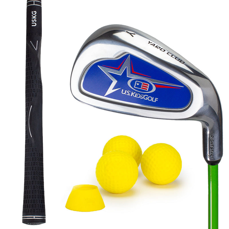 U.S. Kids Golf Junior RS2 Yard Club + 3 Yard Balls and Tee - (57-60" Golfer Height)