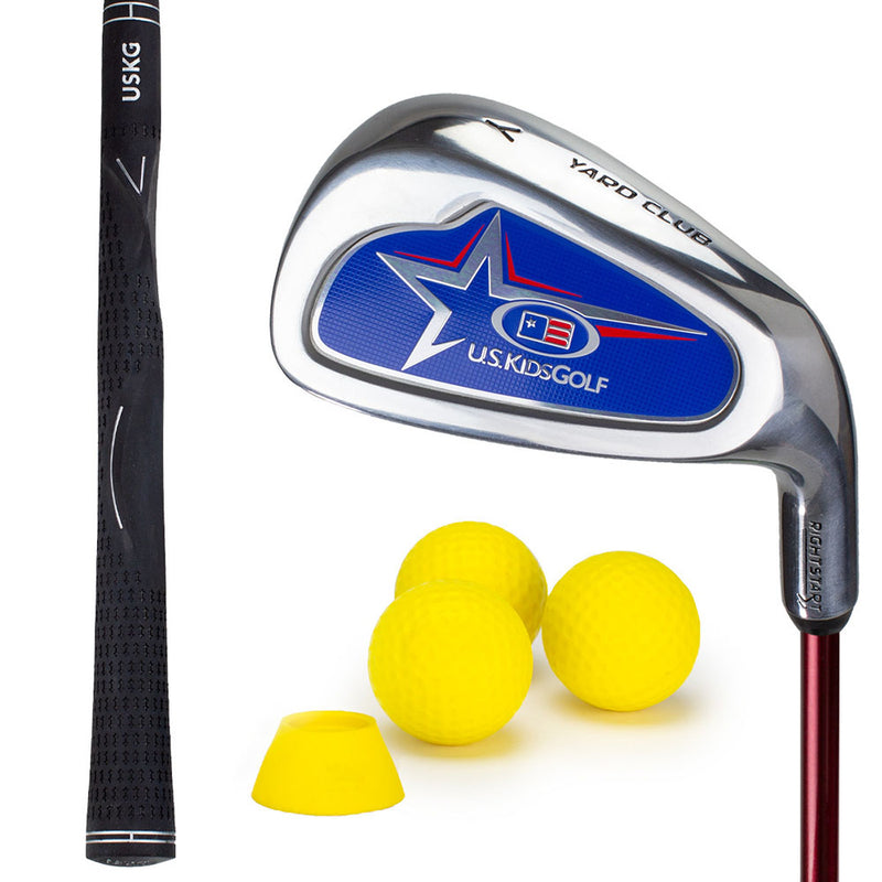 U.S. Kids Golf Junior RS2 Yard Club + 3 Yard Balls and Tee - (60-63" Golfer Height)