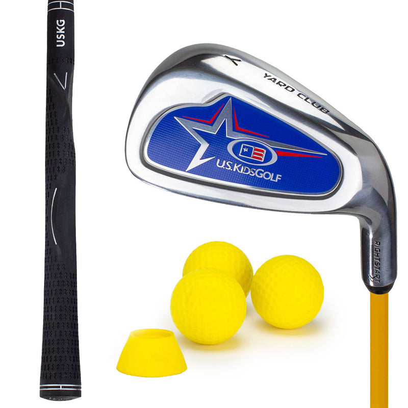 U.S. Kids Golf Junior RS2 Yard Club + 3 Yard Balls and Tee - (63-66" Golfer Height)