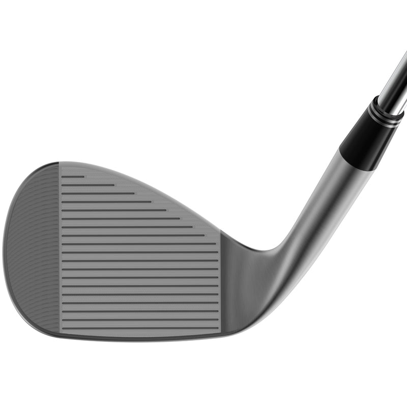 Cleveland RTZ Black Satin Wedge - Steel