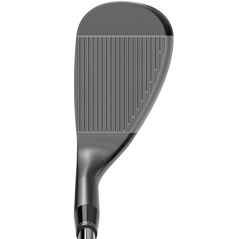 Cleveland RTZ Black Satin Wedge - Steel