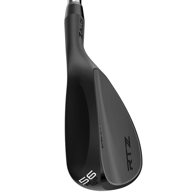 Cleveland RTZ Black Satin Wedge - Steel