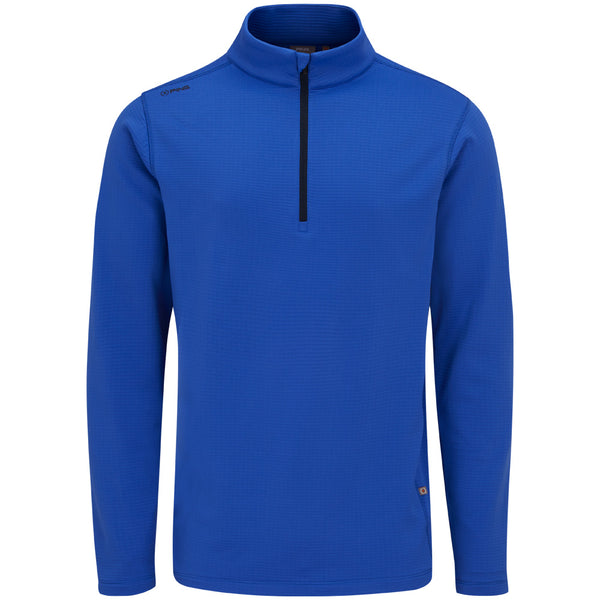 Ping Rhodri Mid-Layer 1/2 Zip Pullover  - Ultra Blue/Navy