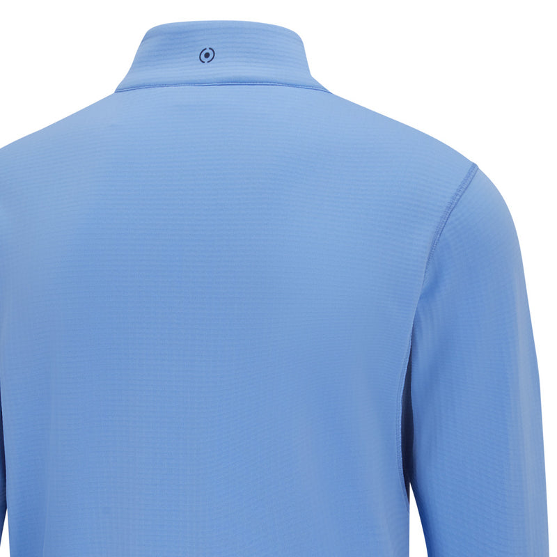 Ping Rhodri Mid-Layer 1/2 Zip Pullover  - Cornflower Blue/Navy