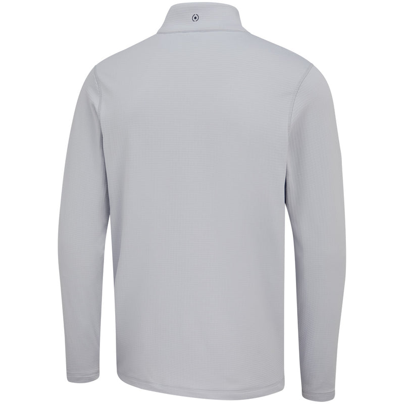 Ping Rhodri Mid-Layer 1/2 Zip Pullover  - Silver/Navy