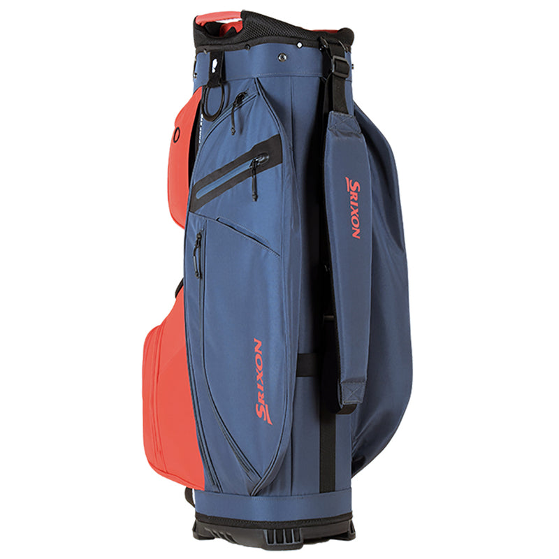 Srixon Premium Cart Bag - Slate/Red