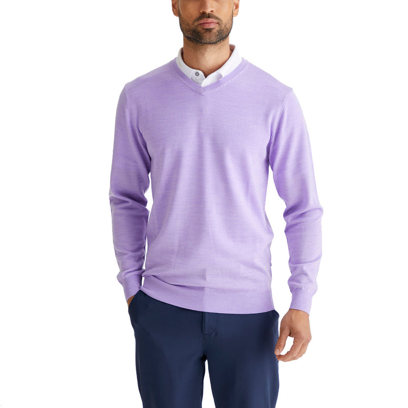 Ping Sullivan Sweater - Purple Ash Marl