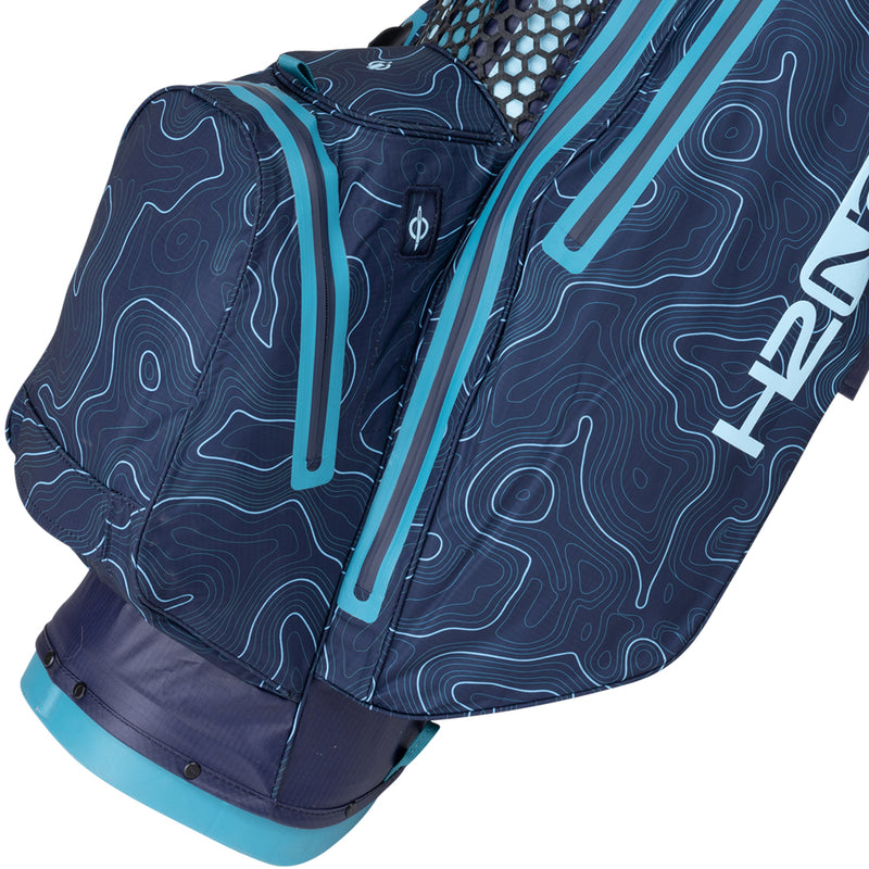 Sun Mountain H2NO Adventure Waterproof Stand Bag - Navy/Blue